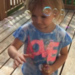 Celebrating the 4th with Bubbles