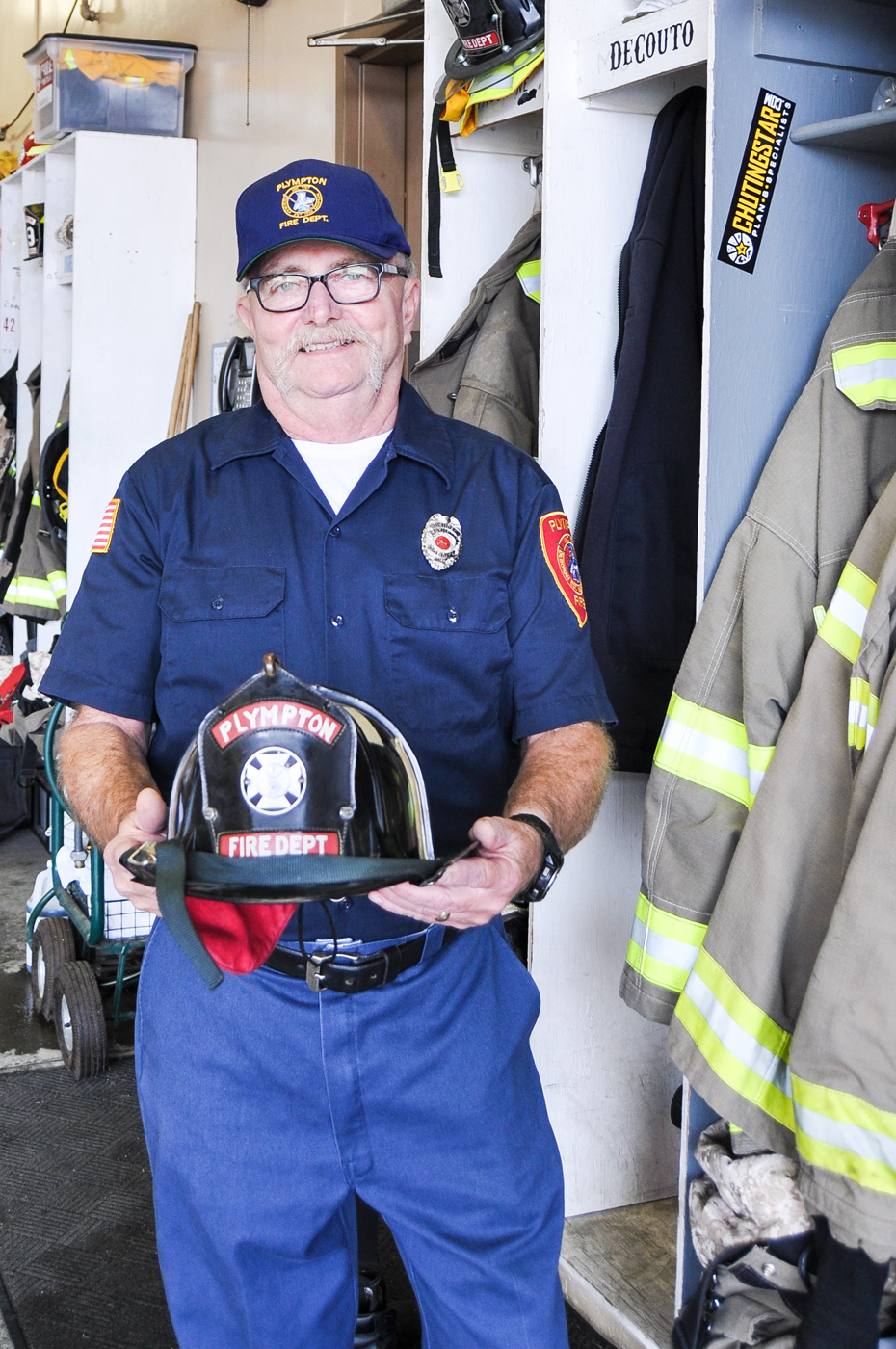 Last Call for Colby, call firefighter, retiring Plympton